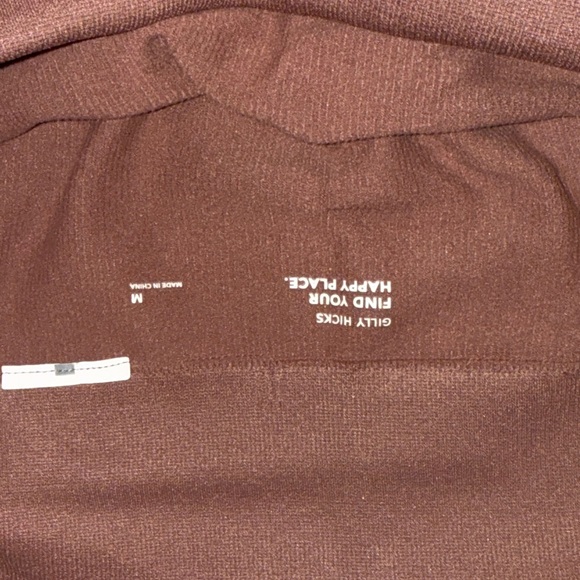 Gilly Hicks (Hollister) Women's Ribbed Brown Biker Shorts - Picture 5 of 5